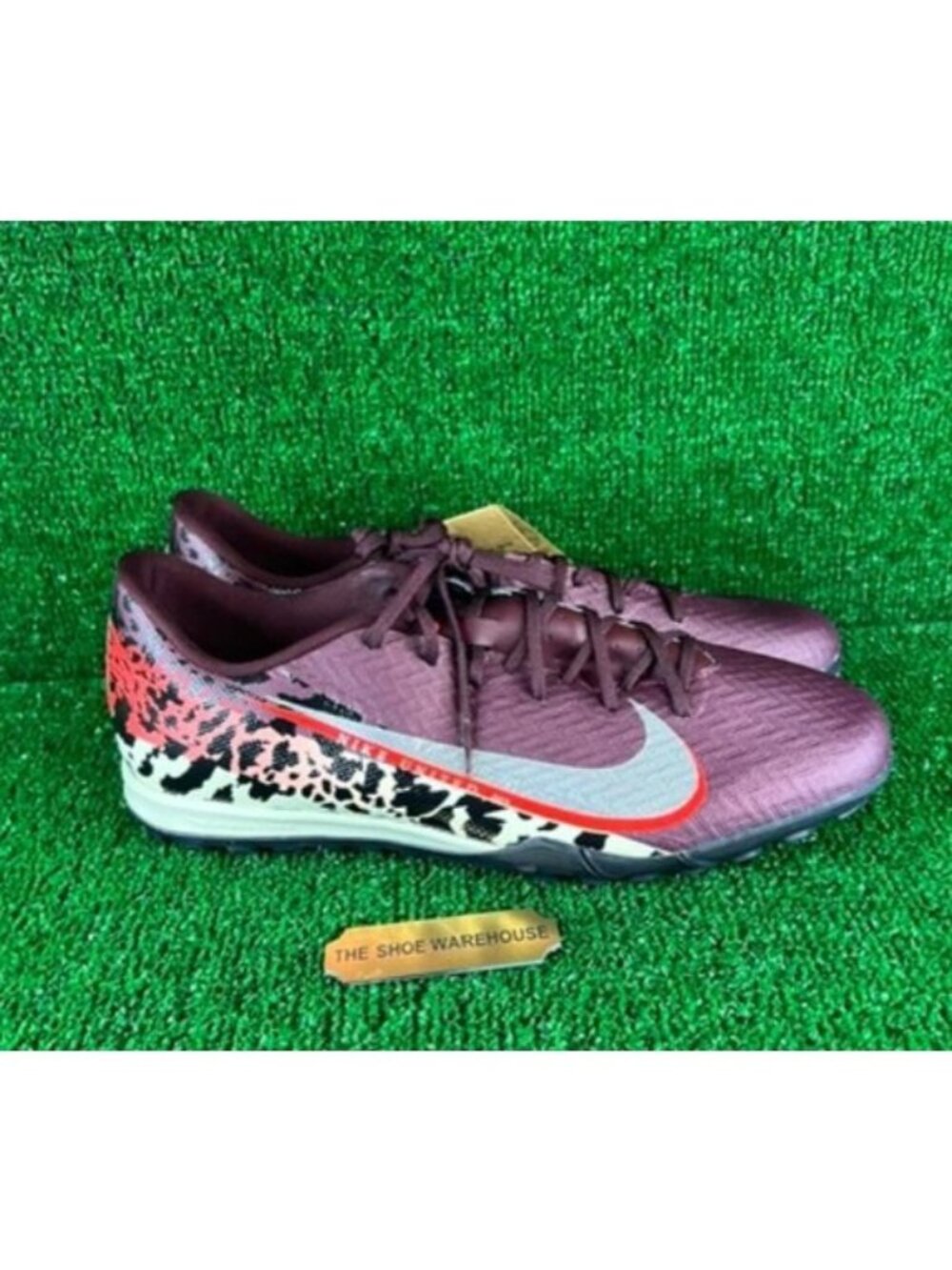 Men Nike Zoom Vapor 16 Academy TF United NU3 Burgundy Shoes IO9328-661 Size 10.5